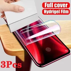 3 - Pack Hydrogel Full Cover Screen Protector - Hydrogel Film (Moto G86)