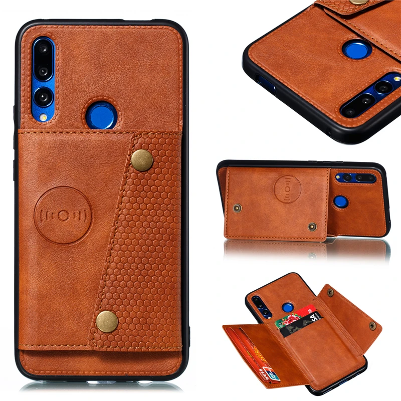Custodia A Portafoglio In Pelle Per Huawei P Smart 2019 2020 - Foto 10
