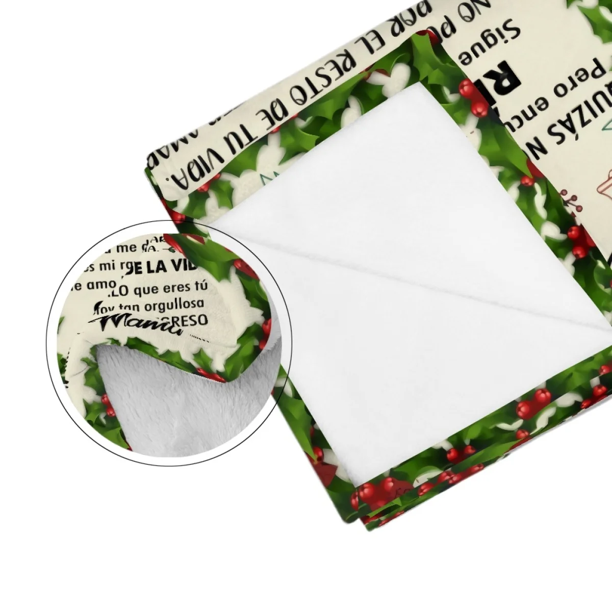 A mi Hija ���� Manta Nunca Olvides Que Te Amo �ö��� ���, ���� ���� ħ�뺸, ũ�������� ��� ������ ��� ����