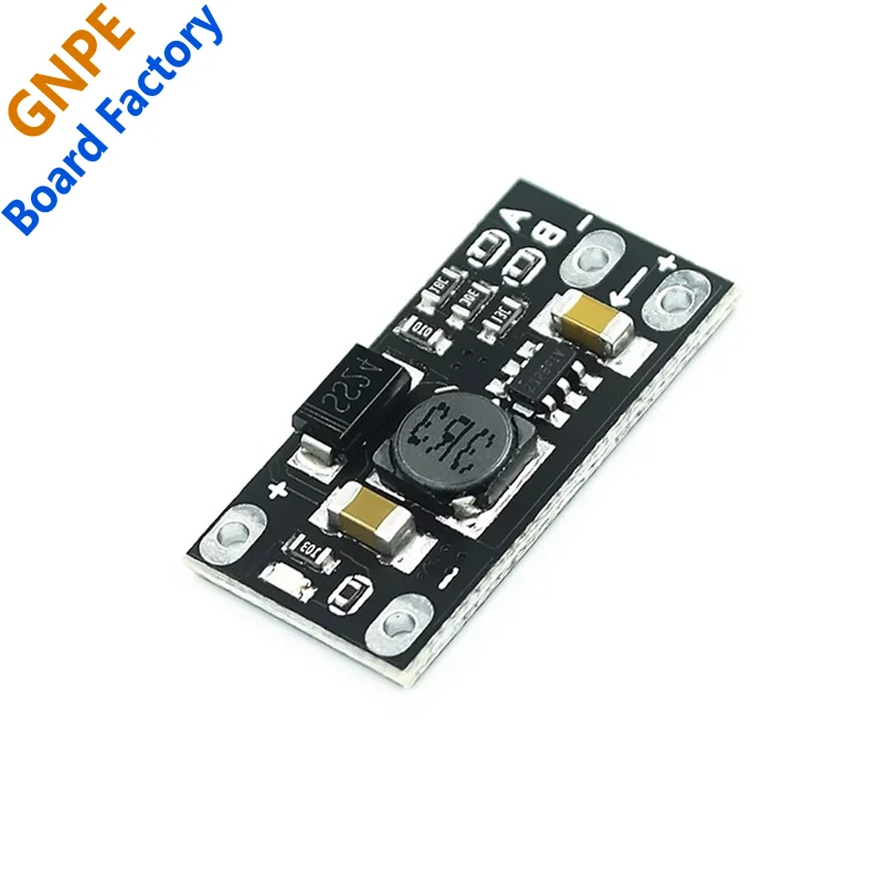 

Li-ion battery boost module, capable of converting 3.7V to 12V DC-DC with support for 5V/8V/9V/12V output