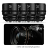 SGimage 25mm/35mm/50mm/75mm T1.4 Full Frame Cinema Lens Large Aperture Manual Prime Lens for Sony E L Mount Camera 2