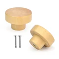 2pcs Natural Wood