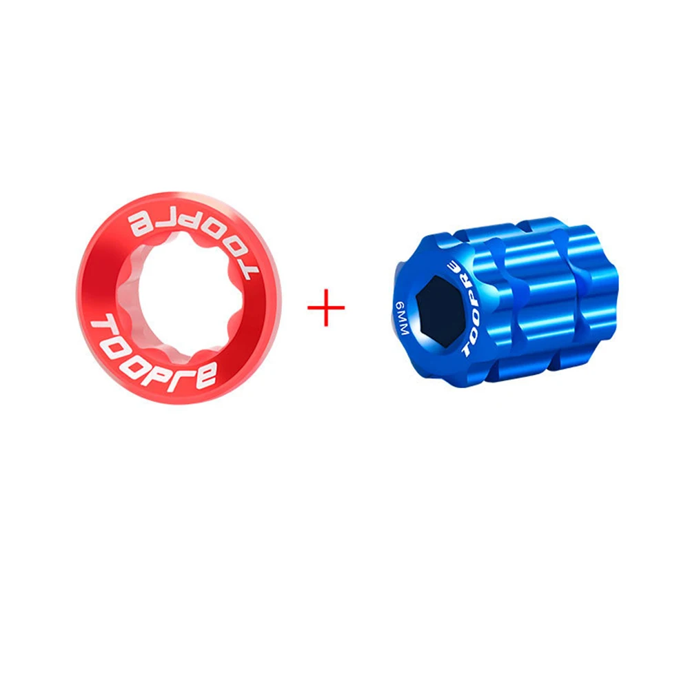 

Brand New Durable Parts Practical Crank Arm Fixing Bolt With Tool 1 Set 12.5g Aluminum Alloy Black/Red/Colorful