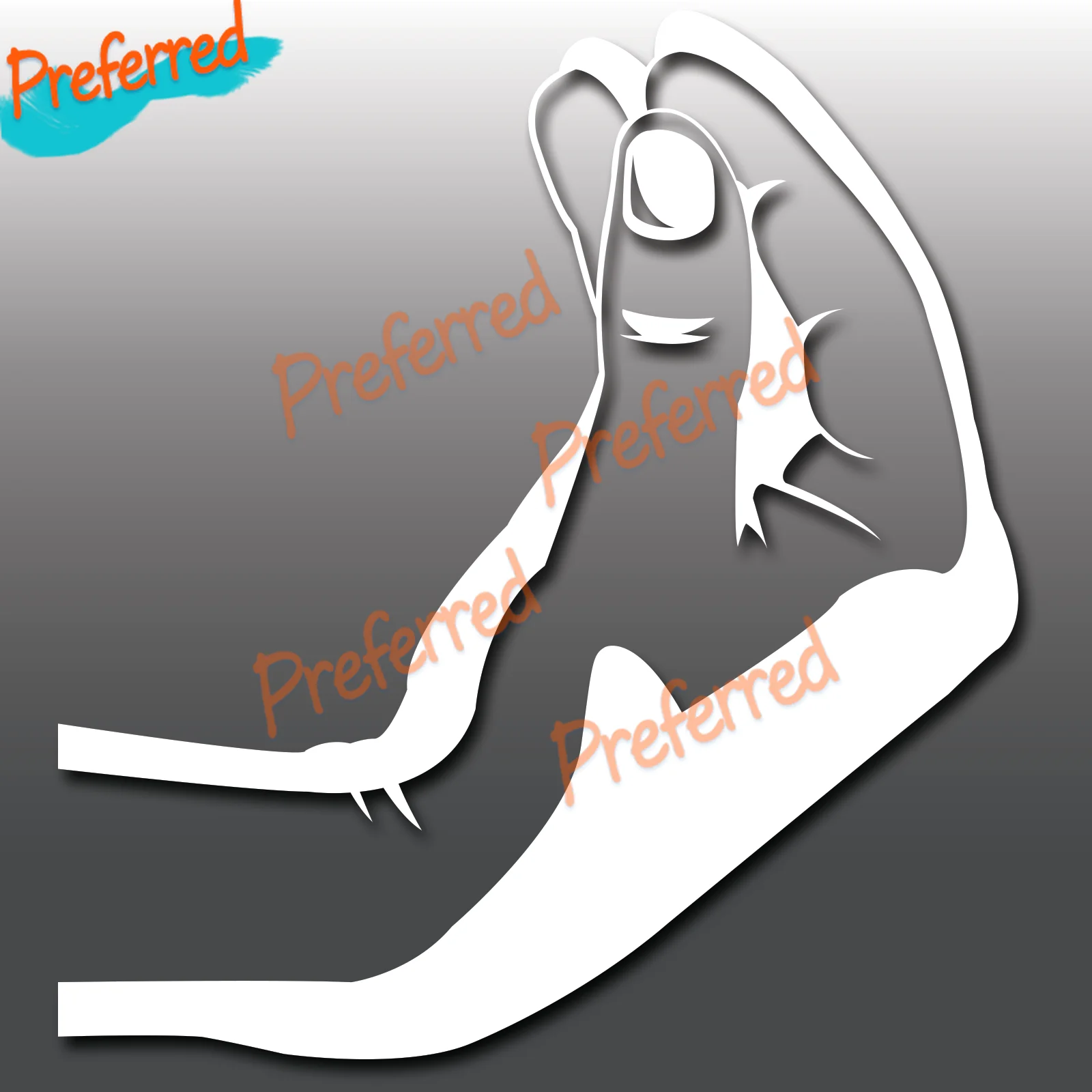 

Italian Hand Meme Funny Car Window Bumper Vinyl Decal Sticker Die-Cut