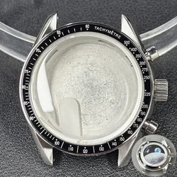 Moon Metal Chronograph Watch with Fashion Business Design and Sealed Back (Black - 1 - M)