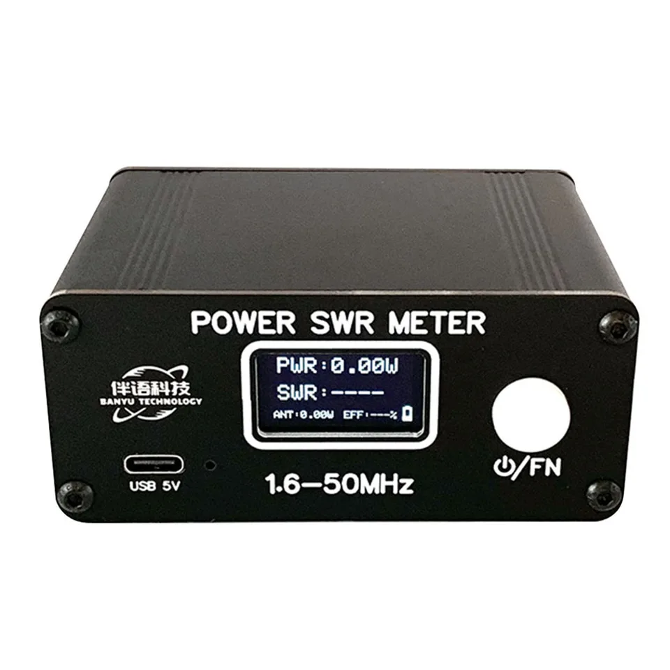 Medidor LED SWR Para Onda Corta - 5 LEDs, Frecuencia 3-30 MHz, Sin Pilas, Portátil Para Radioaficionados