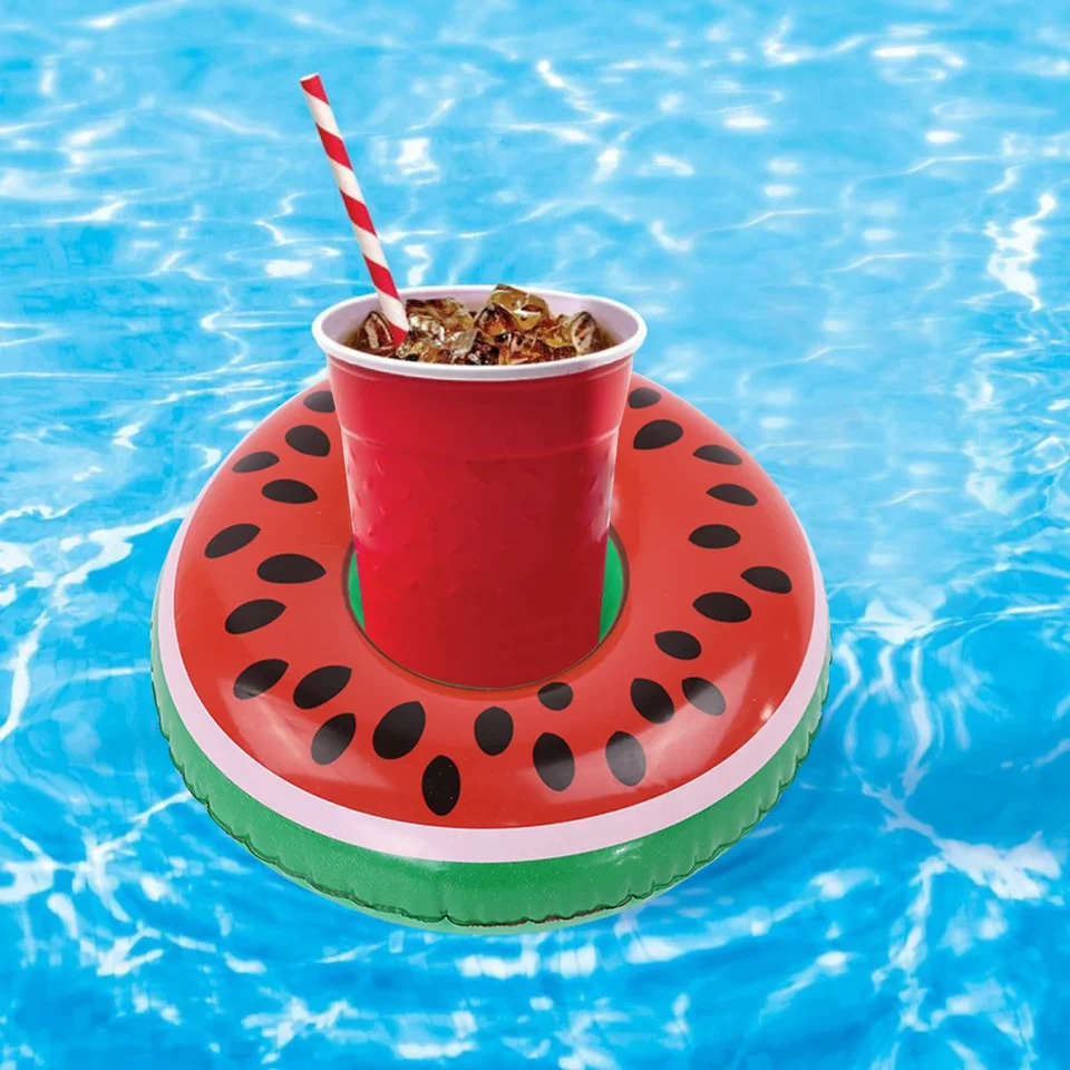 Pool Floaties For Adults Inflatable Floating Drink Holder For