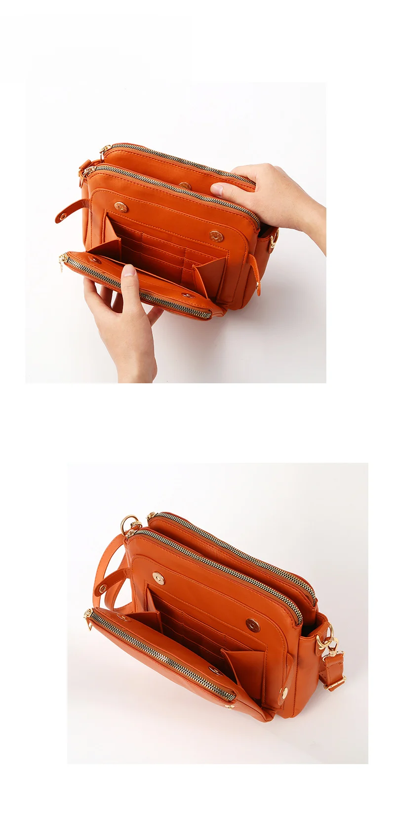 Borsa a tracolla vintage 2024, borsa grande quadrata, borsa a tracolla in tinta unita_voghion.com