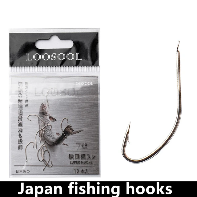 Fishing Hooks Japanese, Barbed Fishing Hooks