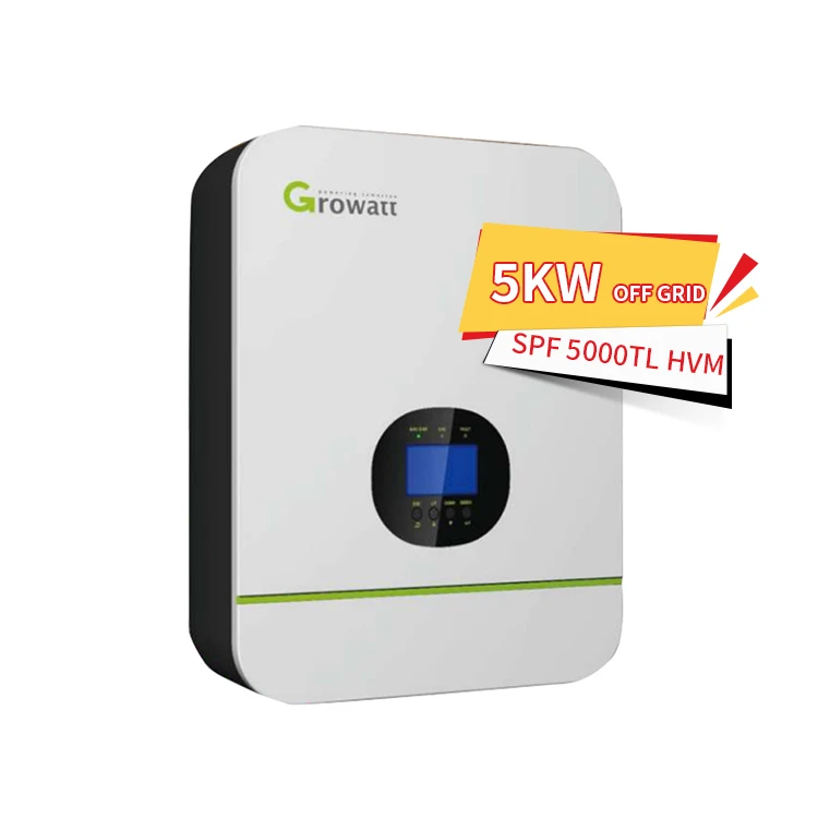 Buon Prezzo 5Kw 6Kw Off Grid Inverter Solare 5000Va Growatt Onda Sinusoidale Pura 48V Con Display Lcd Per Sistema 10Kw