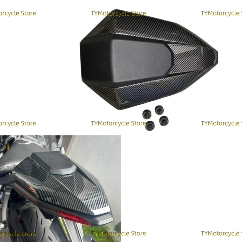 

Carbon fiber coating Rear Seat Cover Cowl Fairing Fit For Yamaha MT-07 MT07 FZ-07 FZ07 2014 2015 2016 2017