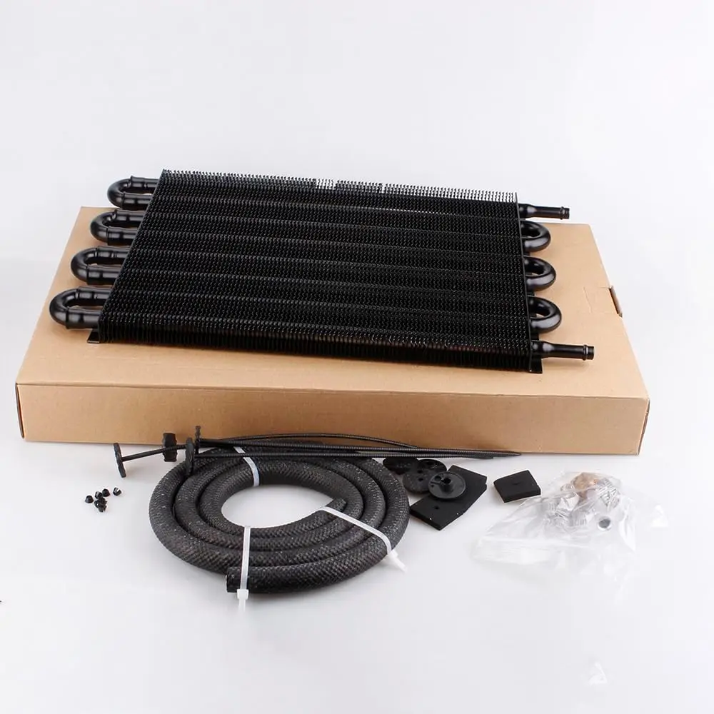 Universelles Aluminium-Ölkühler-Kit 4-reihig 6-reihig 8-reihig Auto-Getriebe-Kühler für manuelle und automatische Fahrzeuge – Detail 23