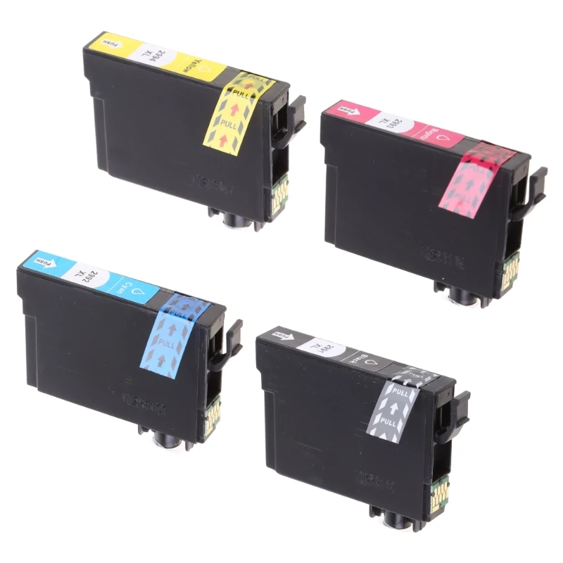 

Professional Cartridge for Epson XP 235 247 245 332 335 342 345 Printer Bright Color Cyan/Magenta/Yellow/Black