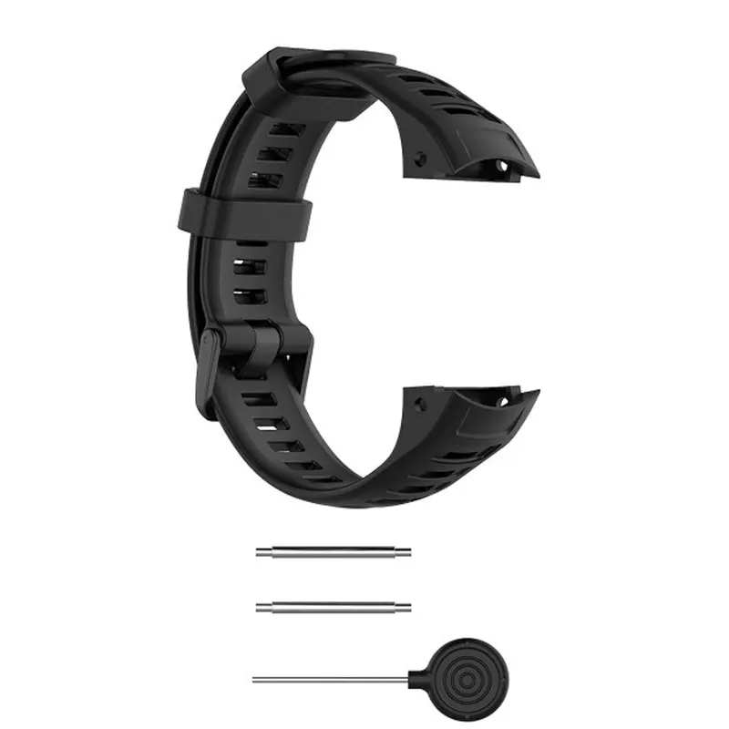 Breathable Soft Silicone Sport Watch Strap Replacement Wristband