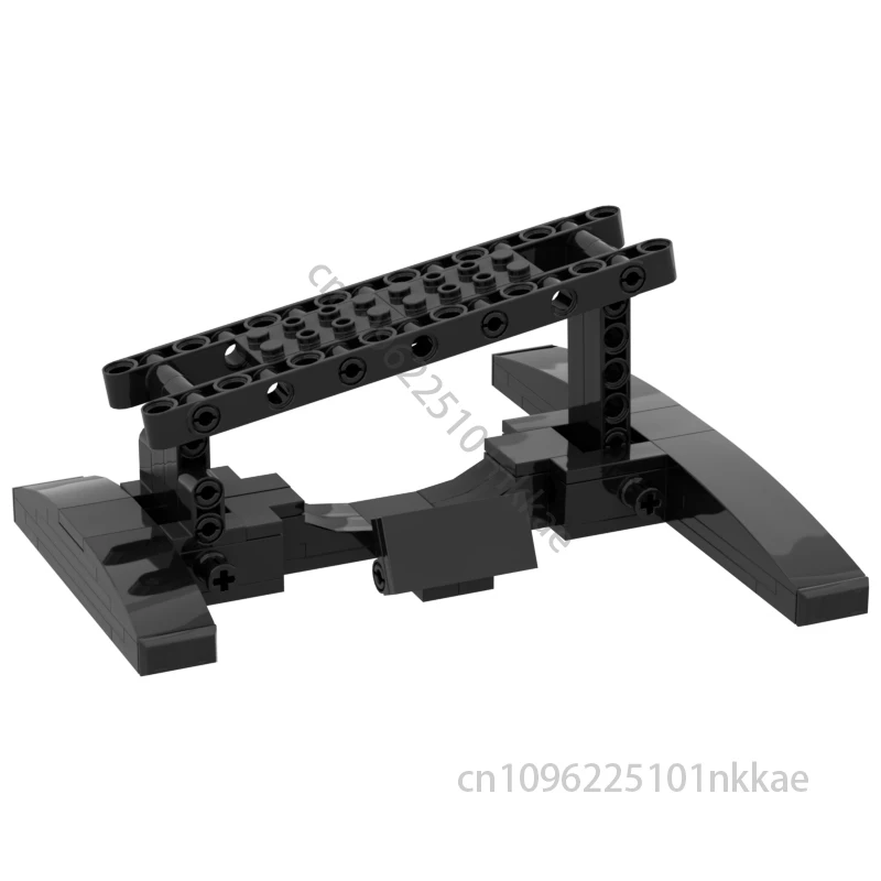 MOC Benutzerdefinierter Ständer für Coruscant Guard Gunship Bausteine Modell DIY Raumschiff-Ständer Bausteine Spielzeug Geschenke Nur 75354 Halterung