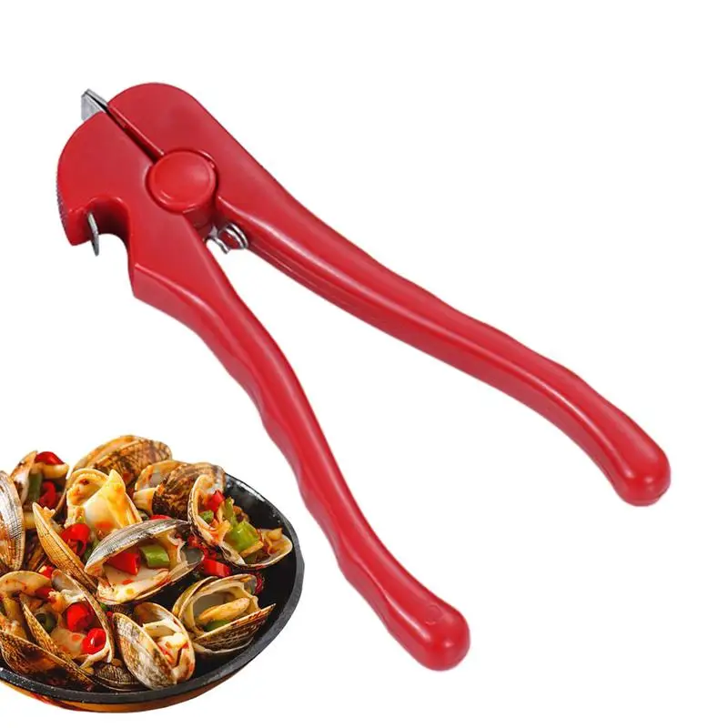 

Clam Shell Opener Tool Seafood Shellfish Nuts Opening Clamp portable Oyster Shucking Clamp Multi-functional Shell Openers Tool