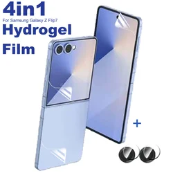 5 - in - 1 Hydrogel Film Camera and Screen Protector - Galaxy Z Flip 7 (4in1)