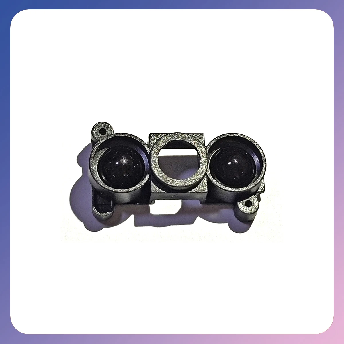 Support caméra en métal pour DJI Mavic Pro, avec charnières et vis de fixation.