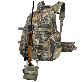 35L Hunting Backpack Camo Hunting Pack with Gun Bow Pocket Long-Lasting Large Capacity Hunting Day Pack 1
