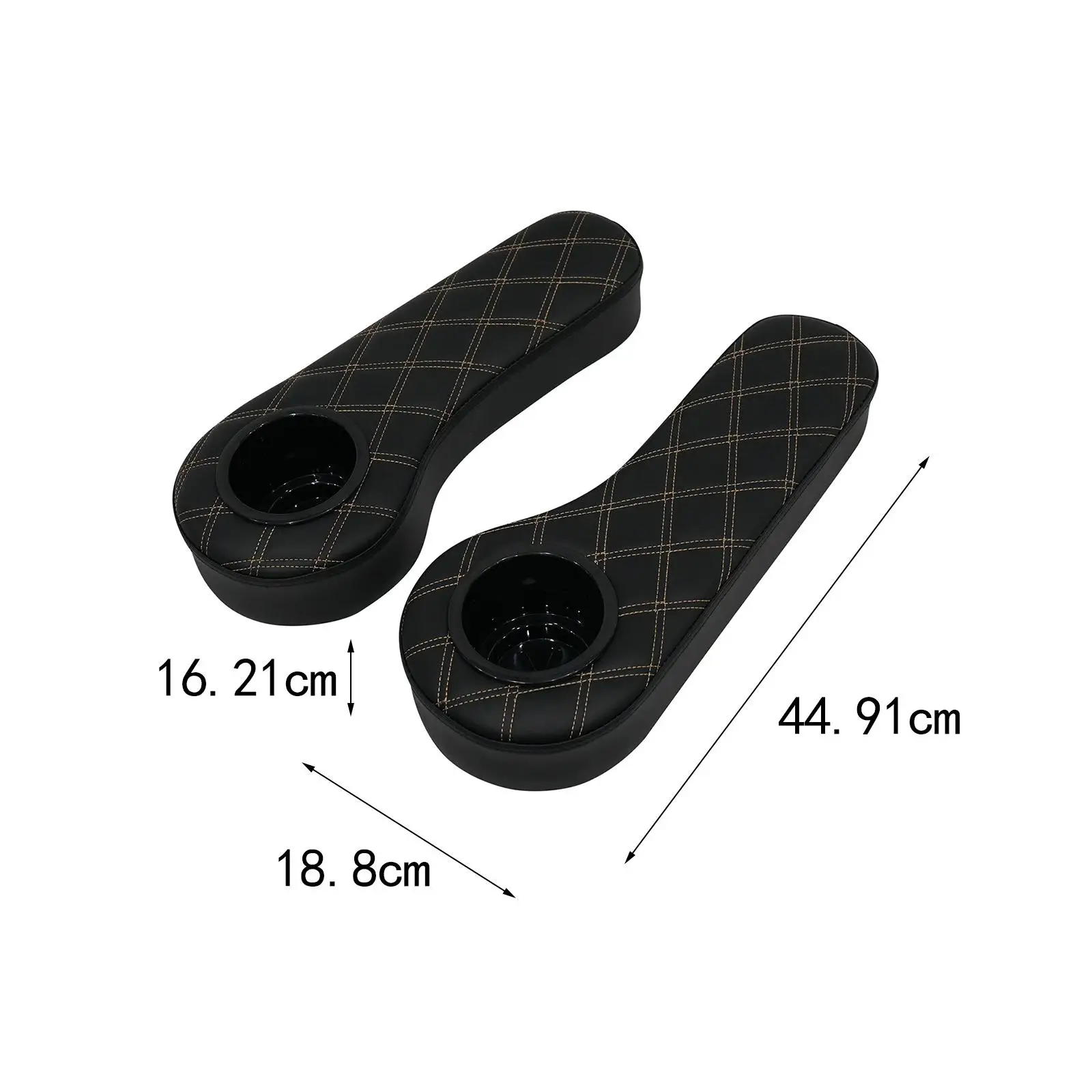 Golf Cart Flip Armrest with Cup Holder Arm Cushion Multifunctional Accessories Portable Easy Installation Universal Inward Mount Golf Cart Flip Armrest with Cup Holder Arm Cushion Multifunctional Accessories Portable Easy Installation Universal Inward Mount