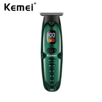 Kemei Electric Powerful Hair Trimmer Home Bald Head Hair Cutting Rechargeable Cordless Hair Clipper Men Body Hair Grooming Kit 1