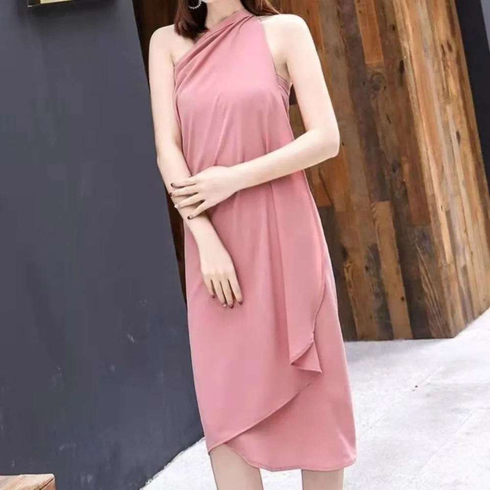 3 Ways To Wear Summer Woman Dress Sexy Easy Take Off Outdoor Sex In Public Couples Flirting Chiffon Polyester Cool Breathable - Exotic Dresses photo