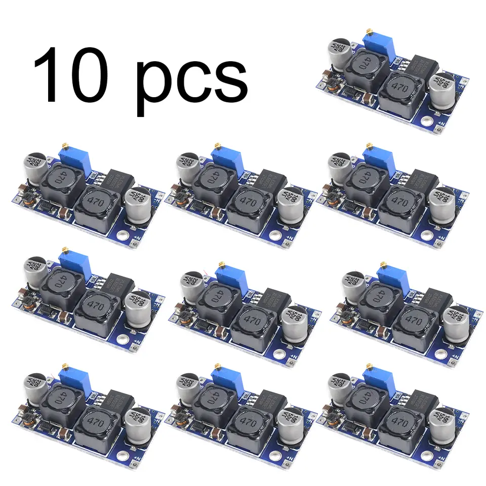 XL6009 Boost Buck Converter Module 3A 1.25-35V Adjustable Step Up Down for Arduino Raspberry Pi Solar Power Supply DIY Lab BMS image 9