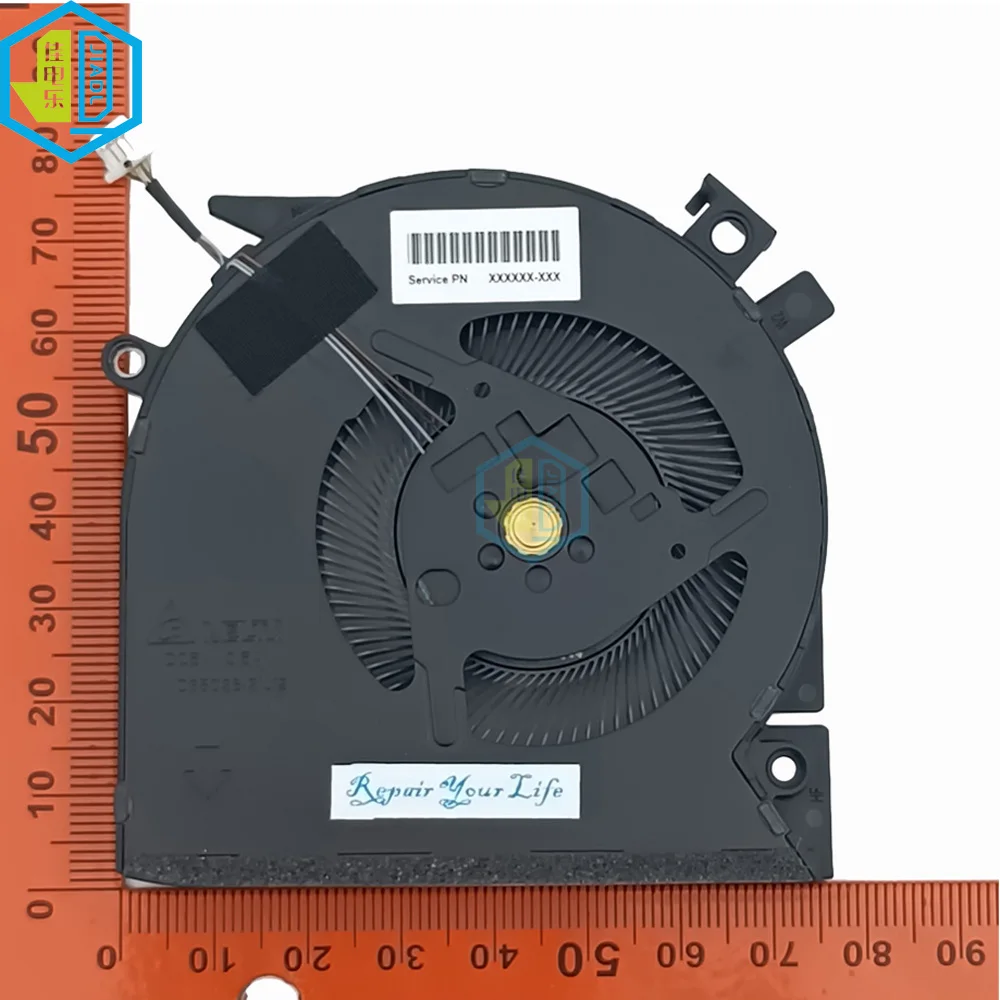 Ventilador de Refrigeração Cpu Portátil Refrigerador para hp Victus 15-fa Tpn-q278 Q279 15-fa000 0031dx 15-fa0022tx Nd85c2621j19 N13304001 N17902-001 - Imagem 2