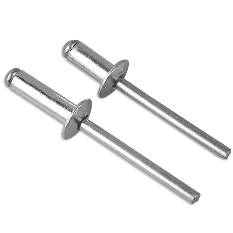 1/4" CUPOLA Testa Rivetti Ciechi POP Acciaio/acciaio Mandrino - Foto 8