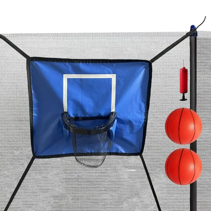 

Trampoline Basketball Hoop Outdoor Basketball Hoop For Kids Trampoline Basketball Backboard Game For Kids Children Mini