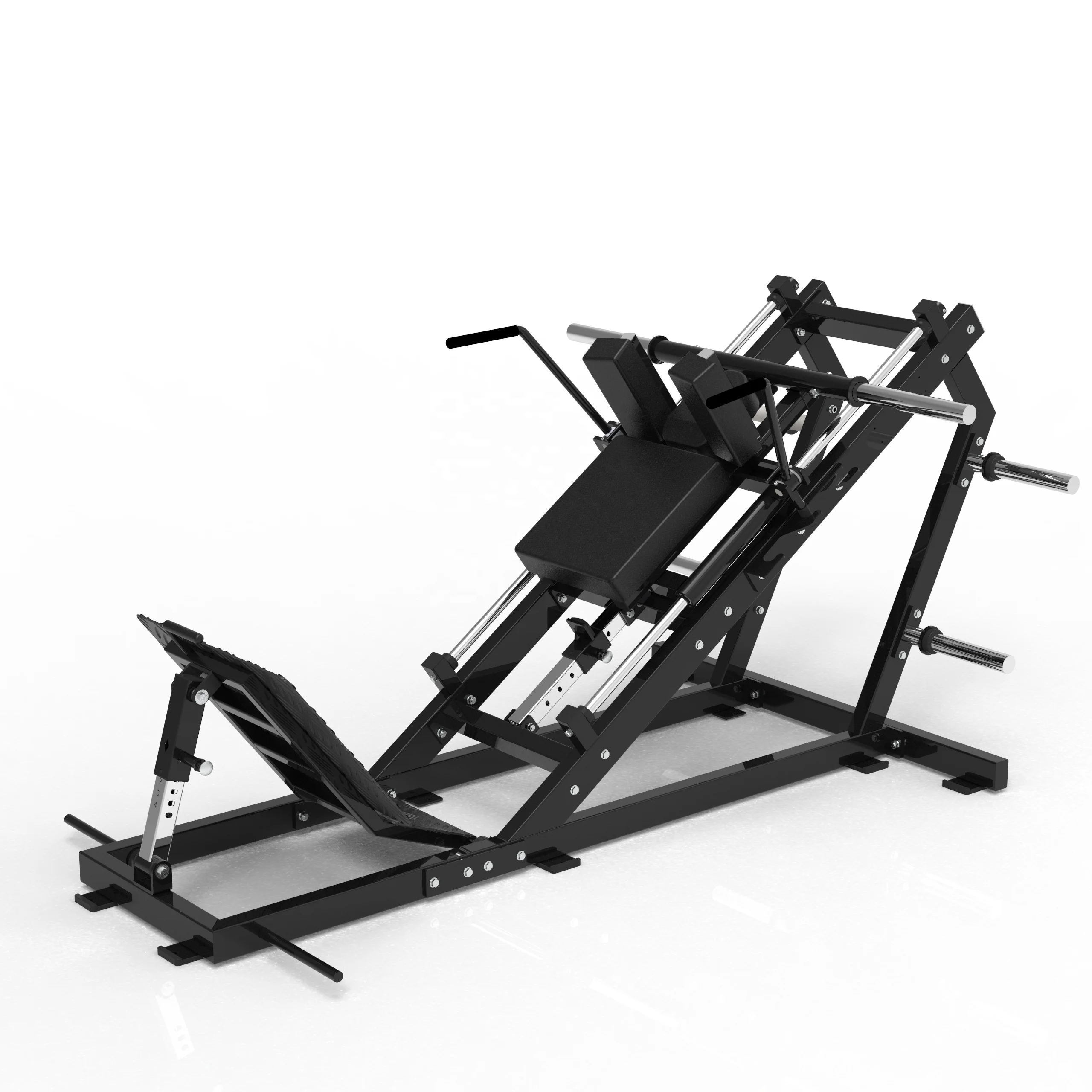 Dezhou Putead Dleap Fitness Gym Hammer Plate Loaded Hack Squat Body Builder Gym Strength Machine Prodotti Per Il Fitness