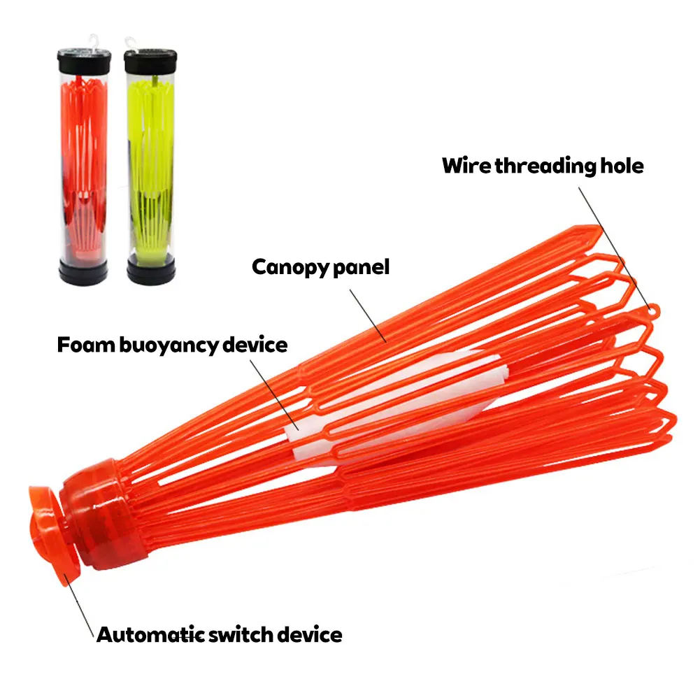 1Pc Float Recycler Line Break Float Recovery Tool Self-expanding in Water Rocky Fishing Anti-float Loss Device Tackle