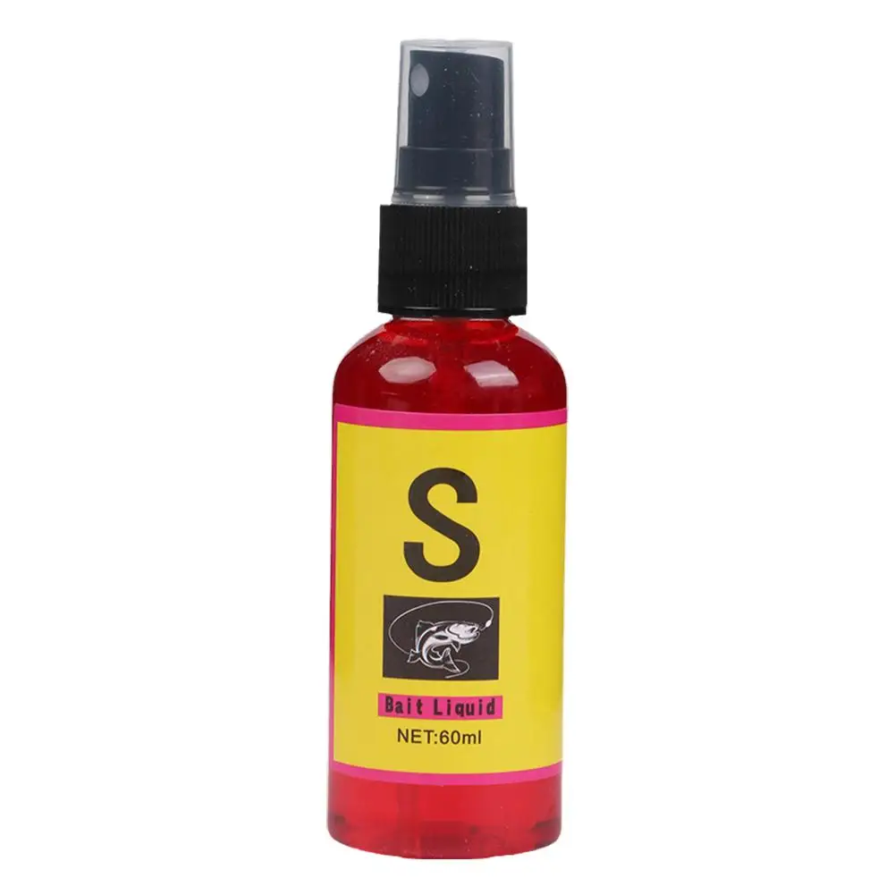 60ml Fishing Baits Attractants Lures Liquid Attractant Natural Scent Drag For Sea River Freshwater Fish Effective Attract F Q8N8
