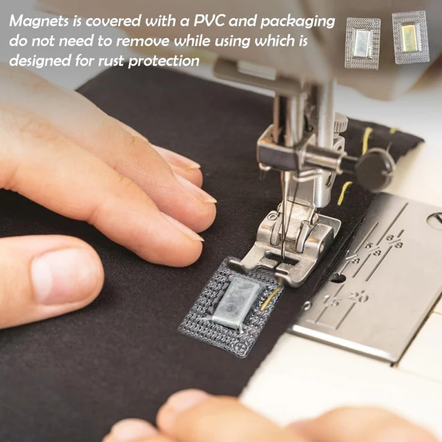 10 paia di cucire nascosti a scatto magnetico invisibile da cucire
