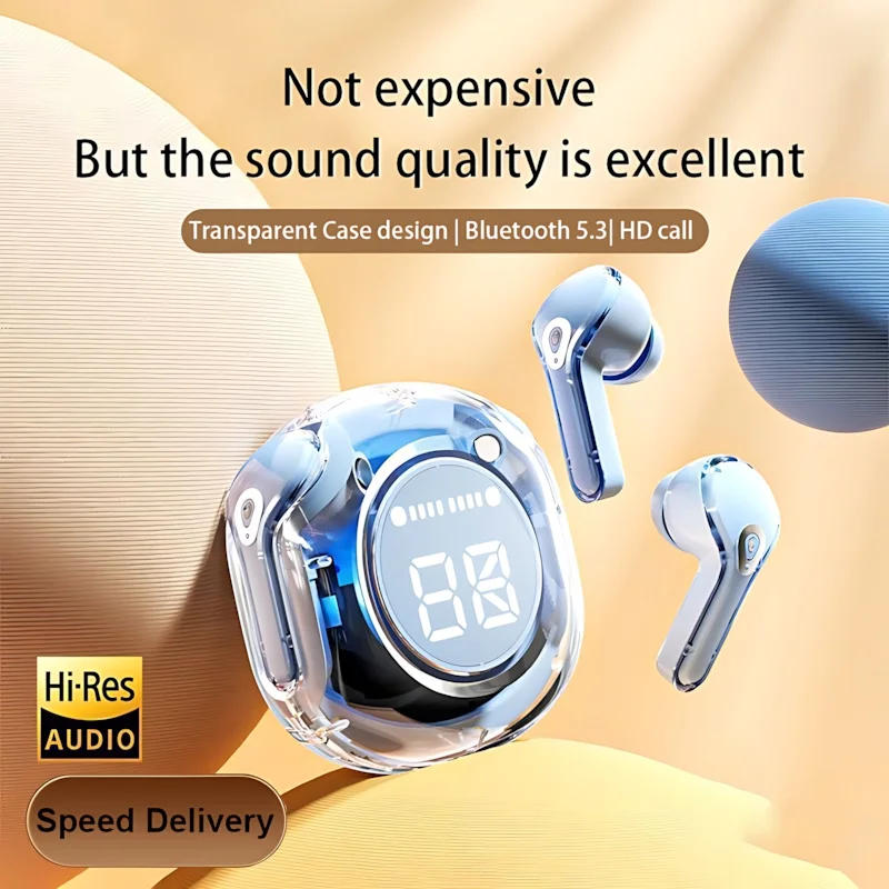 T8 Pro TWS Bluetooth Earbuds with LED Display 1