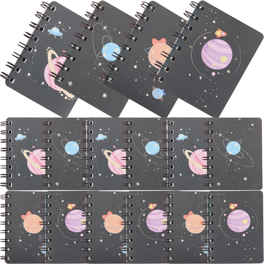 Xianynow 6PCS Libreta Pequeña Mini Libreta A7, Bloc De Notas Rayados En Espiral, Vintage Cuaderno De Bolsillo Para Uso Reuniones, Escolar Y De Oficina, Impermeable Agenda Diaria Para Uso Exterior