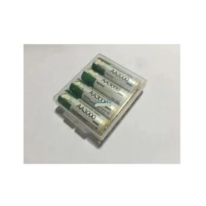 

4Pcs/Lot 1.2V AA 3000Mah Ni-mh Rechargeable Battery
