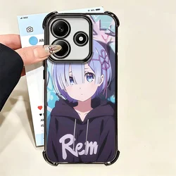 Anime - Inspired Soft Phone Case Featuring Rem from Re:Zero for Xiaomi Poco M7 4G (KHTY00662A1)