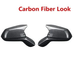 Sleek Exterior Mirror Cover Trim (Carbon Fiber Look)