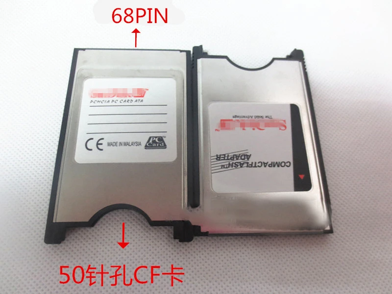 Pcmcia para cf Adaptador Nota: Onlyl o Adaptador para Cnc Router Computador Impressora Medicina Ipc Industrial Pcmcia Leitor 20 Peças Lote - Imagem 2