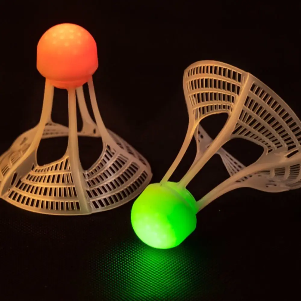 Luminous LED Badminton Foam Head Lighting Balls Lighting Badminton Durable Dark Night Luminous Shuttlecock Outdoor Game