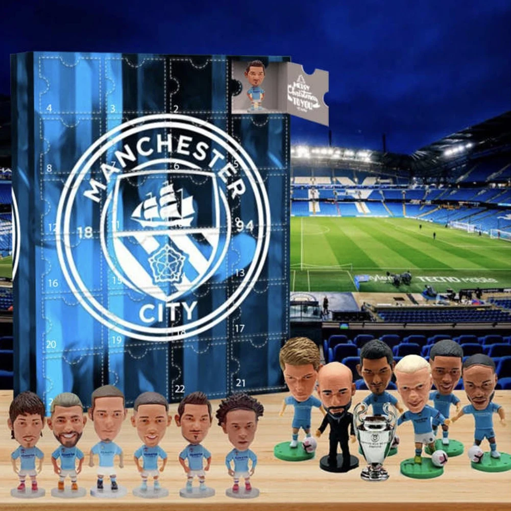 Soccer 24 Days Christmas Countdown Calendar Sports Christmas Advent Calendar Xmas Countdown