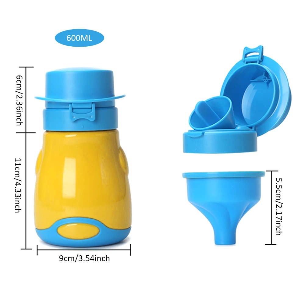 Portable Baby Hygiene Toilet Urinal Boys Pot Outdoor Car Travel Anti-leakage Potty Kids Convenient Toilet Training Potty 6
