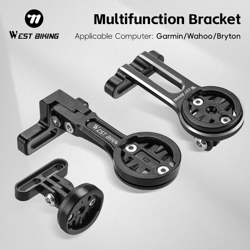 Fiets Computer Houder, Aluminium Fiets Stuurpen Mount Voor Garmin Voor -Bryton voor WAHOO Voor Trek Bontrager Blendr