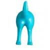 Dog Tail Hooks Hat Coat Key Wall Mounted Hanger Sticker Decoration Creative Tail Kitchen Small Hook Wall Hanging Hole Punching 4