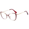 Riangular Cat Eyes Frame Clear Lens Glasses Women Myopia Nerd Spectacles Degree -0.5 -1.0 -2.0 -3.0 -4.0 to -6.0 5