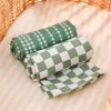 Elinfant 2pcs Set 100% Cotton Muslin Swaddle Blanket Bamboo Cotton Soft Baby Towel Stroller Cover Photopraphy Blankets 1