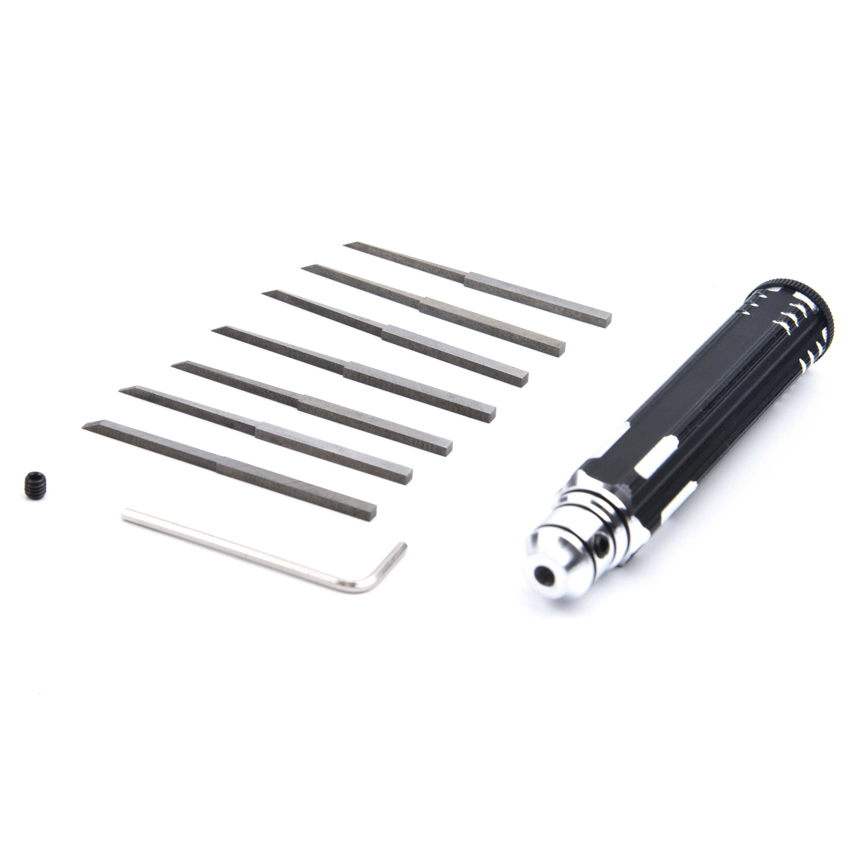 Kit 7 lames de précision acier japonais pour modélisme - Outils modelisme