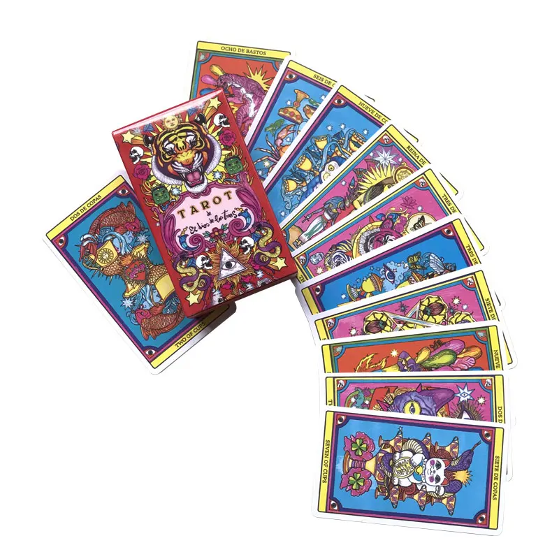 

Испанский: God Three Tarot Card особая развлекательная игровая карта для семейных собраний Tarot Card и множество вариантов Таро