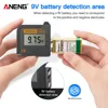 ANENG 168Max Digital Lithium Battery Capacity Tester Universal test Checkered load analyzer Display Check AAA AA Button Cell 3